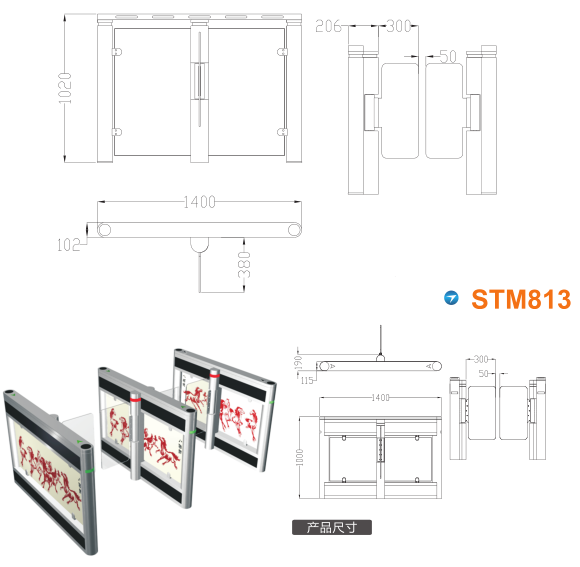 甘洛县速通门STM813