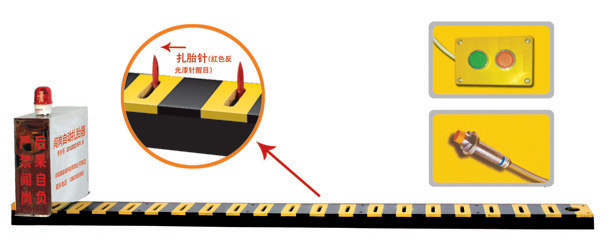 甘洛县V3嵌入式闯岗自动扎胎器/阻车器